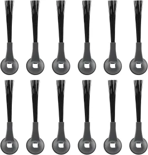 12-Pack Replacement Side Brushes for IQ and AI Robot Vacuum Series, Robot Vacuum Replacement Parts Compatible with Multiple Models, 1.97 inch Bristles
