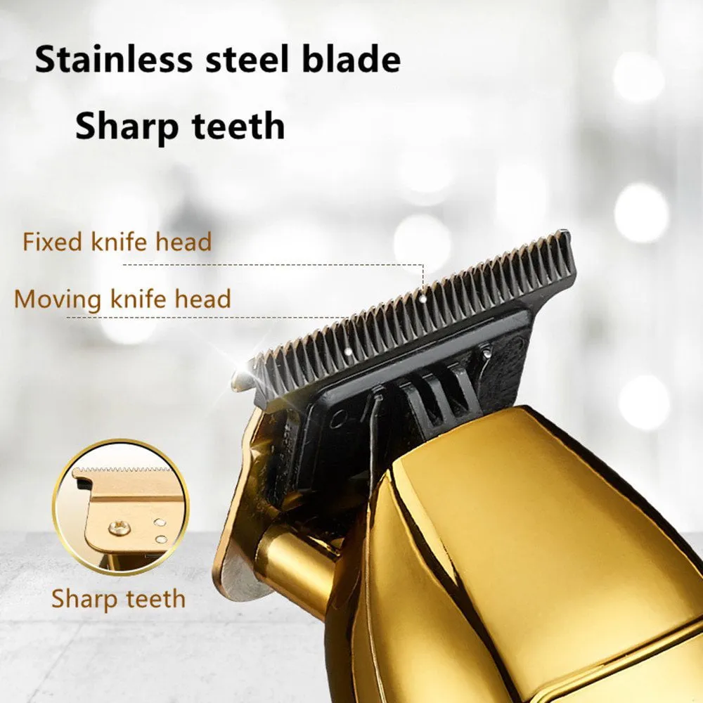 ($199.99 Value) Hair Clippers for Men, PRO Gold FX Skeleton Trimmer FX Cordle...