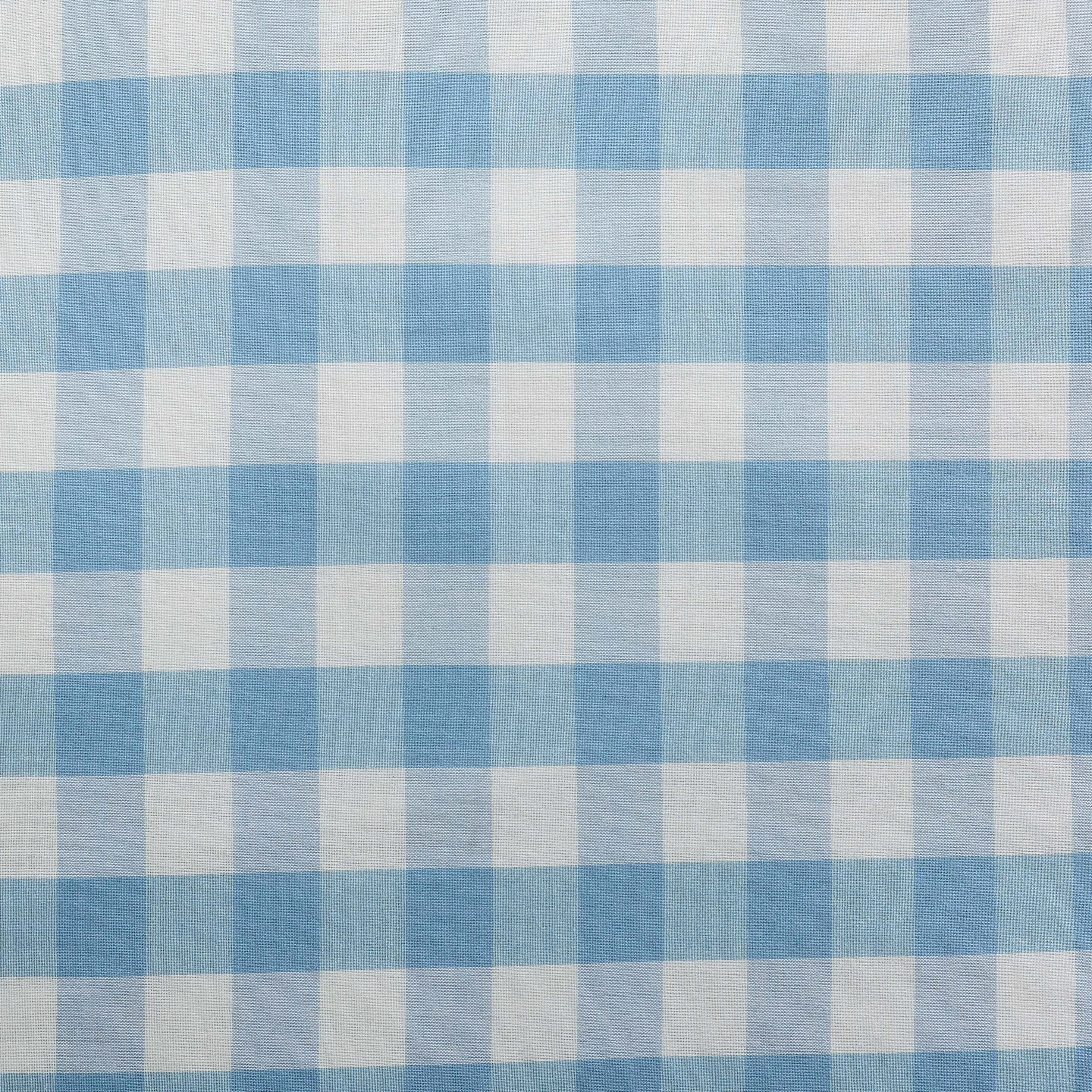 Annie Buffalo Blue Check Swag Set of 2 36x36x16
