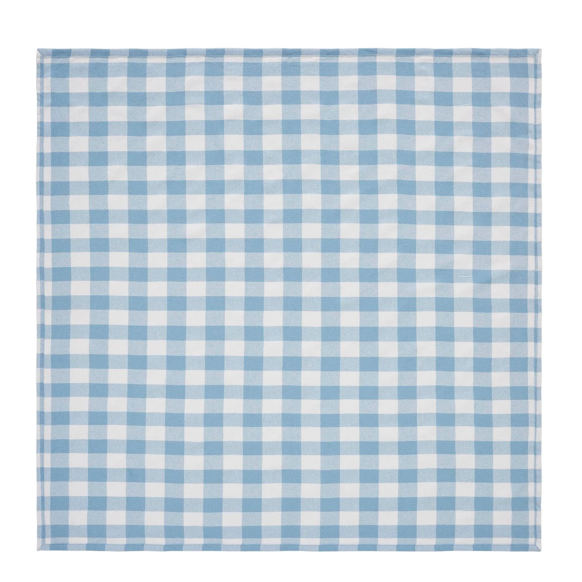 Annie Buffalo Check Blue Table Topper 40x40