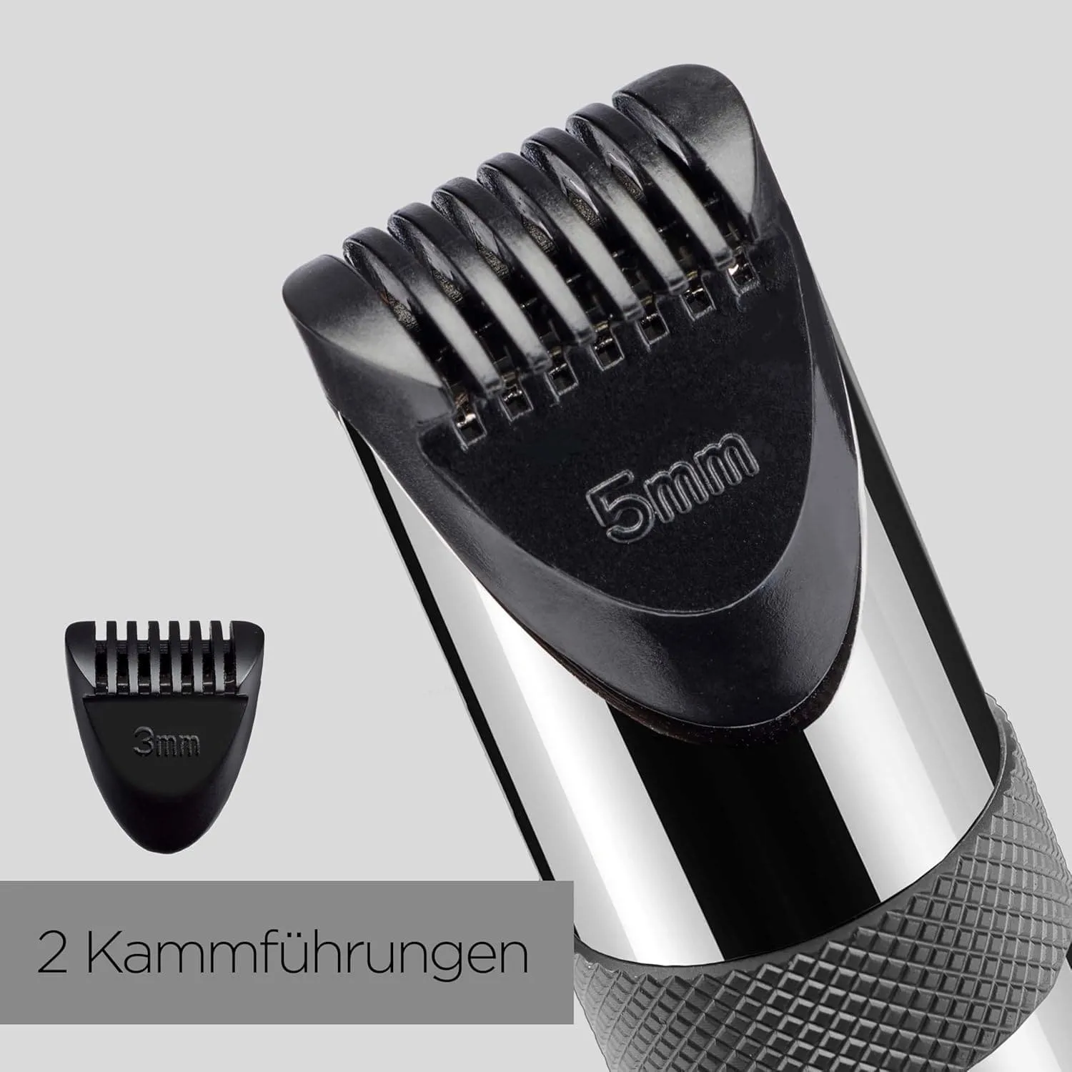 BaByliss Super-X Metal Series Nose, Ear, and Eyebrow Hair Trimmer for Men - Grooming Kit, Gifts for Men (Silver/Grey)
