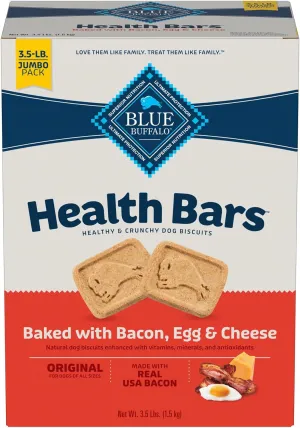 Blue Buffalo Health Bars Crunchy Dog Biscuits - 56 oz.