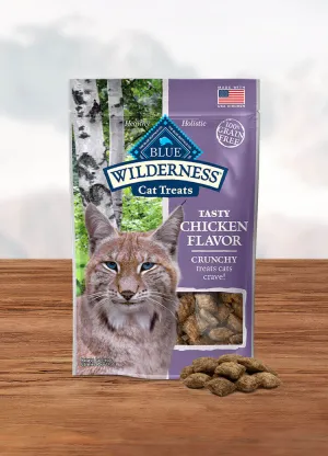 Blue Wilderness Crunchy Cat Treats Chicken Flavor