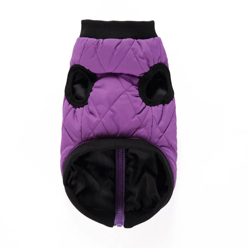 Comfy Warm Winter Vest With Leash Buckle For Small Dogs