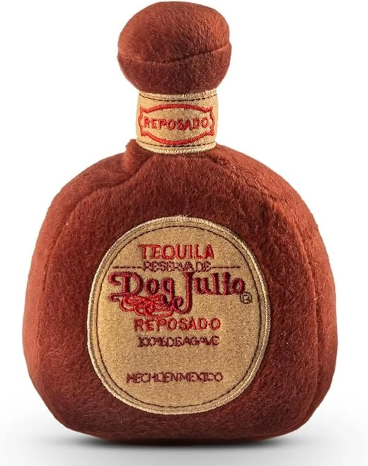 Dog Diggin Designs Libation Station Collection | Unique Squeaky Parody Plush Dog Toys  Shaken, Not Stirred