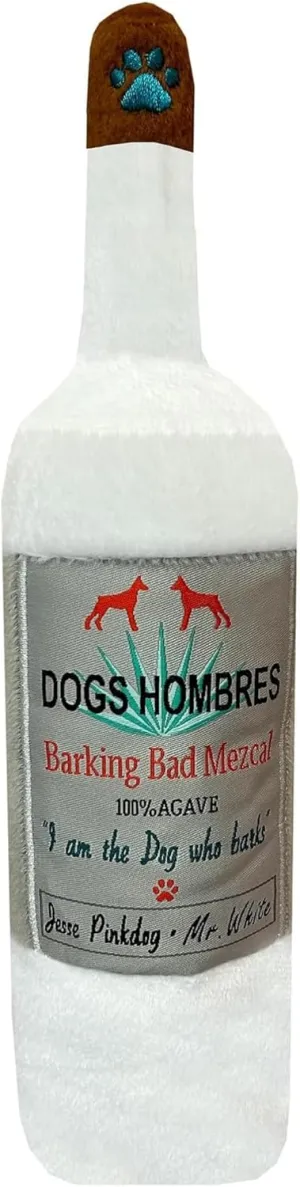 Dog Diggin Designs Libation Station Collection | Unique Squeaky Parody Plush Dog Toys  Shaken, Not Stirred