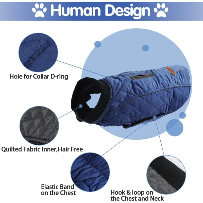 Dog Jackets For Winter, Cold Weather Coats For Dogs, Soft Winter Jackets, Dog Winter Vest For Small Medium Large Dogs