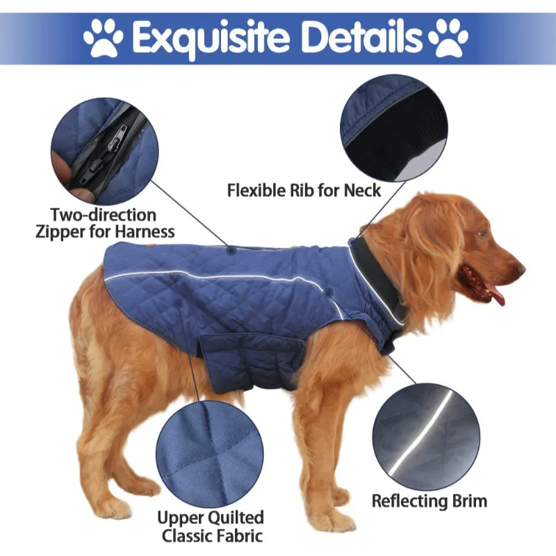 Dog Jackets For Winter, Cold Weather Coats For Dogs, Soft Winter Jackets, Dog Winter Vest For Small Medium Large Dogs