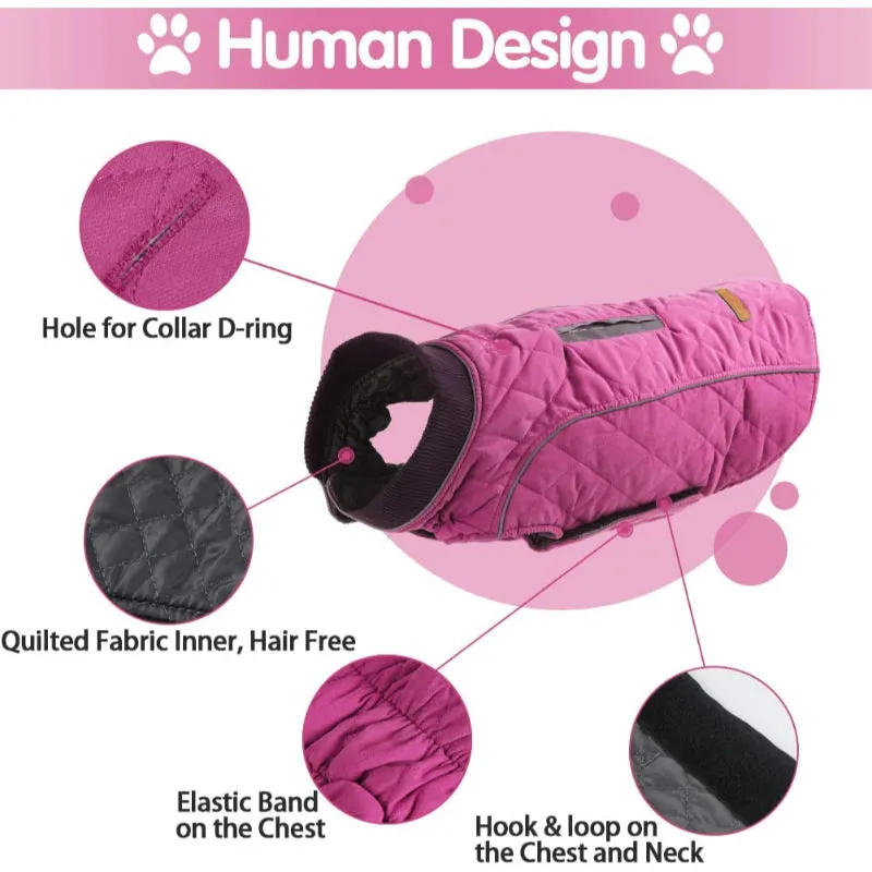 Dog Jackets For Winter, Cold Weather Coats For Dogs, Soft Winter Jackets Dogs, Dog Winter Vest For Small Medium And Large Dogs
