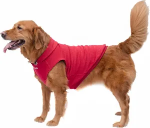 Dog Pet Clothes Hoodies Sleeveless Sweatershirt for Extra Large Dogs Boy Girl Doggy Sweater Elastic Cotton Pullover Hoodie for Labrador Golden Retriever Border Collie German Shepherd - Red XXL