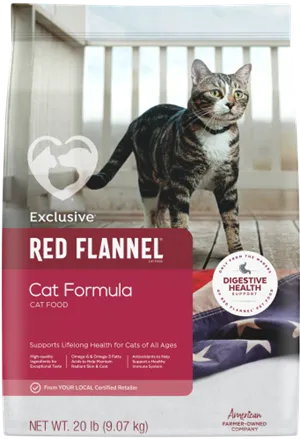Exclusive Red Flannel® Cat Formula