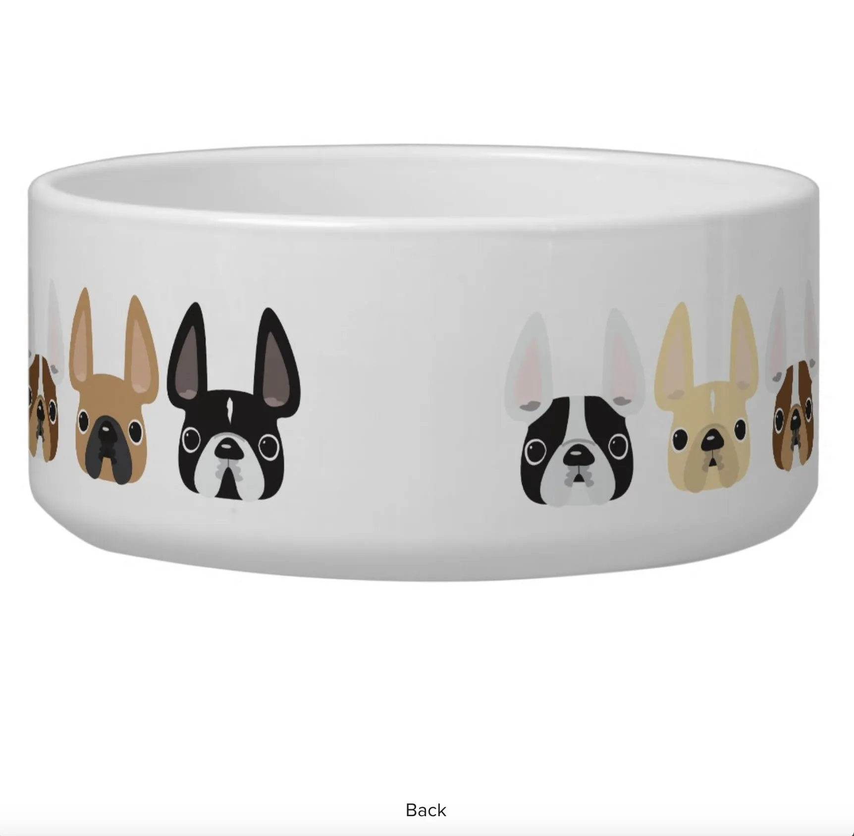 Frenchie & Friends Pet Bowl