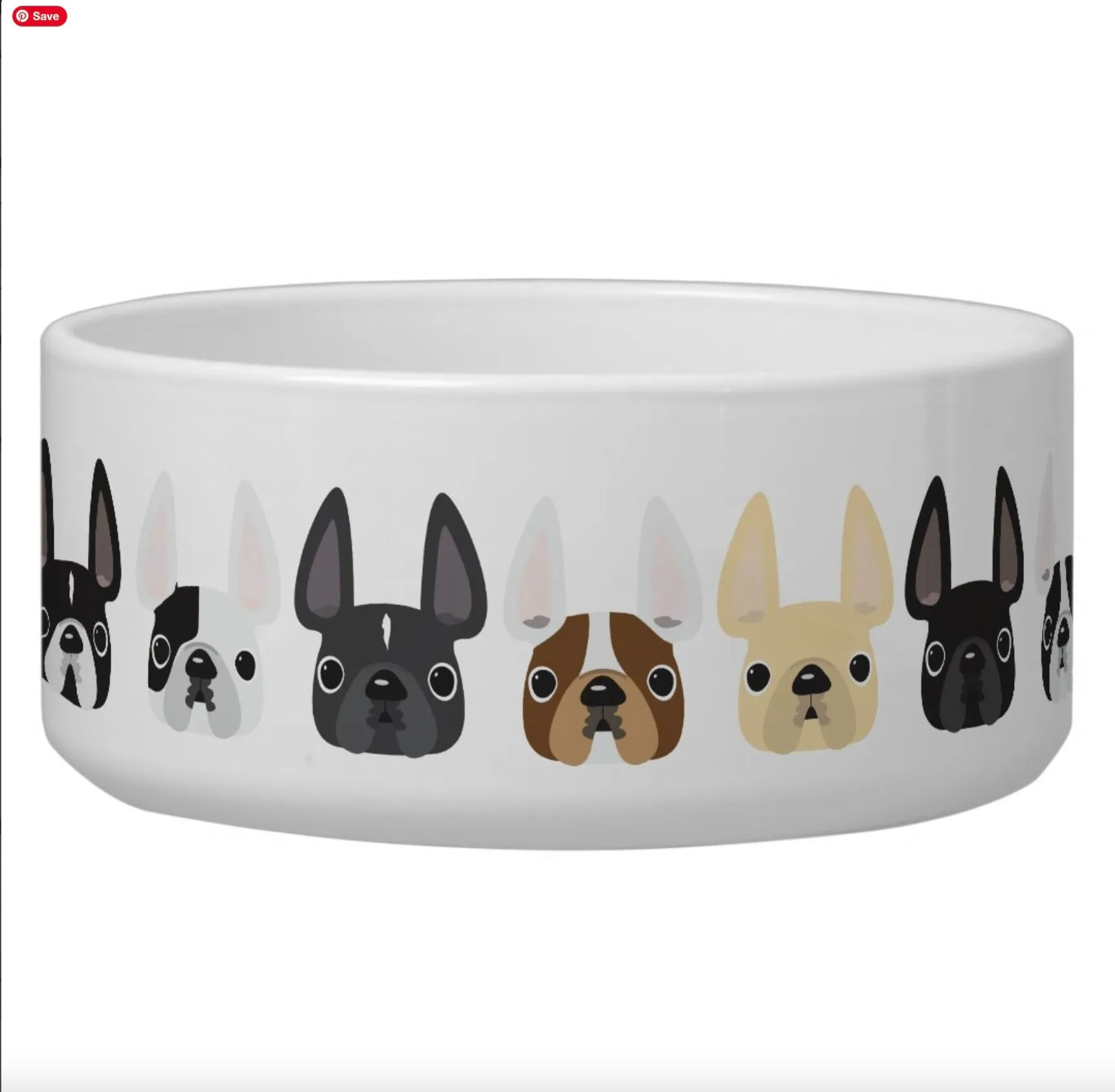 Frenchie & Friends Pet Bowl