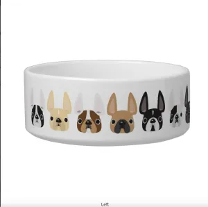 Frenchie & Friends Pet Bowl