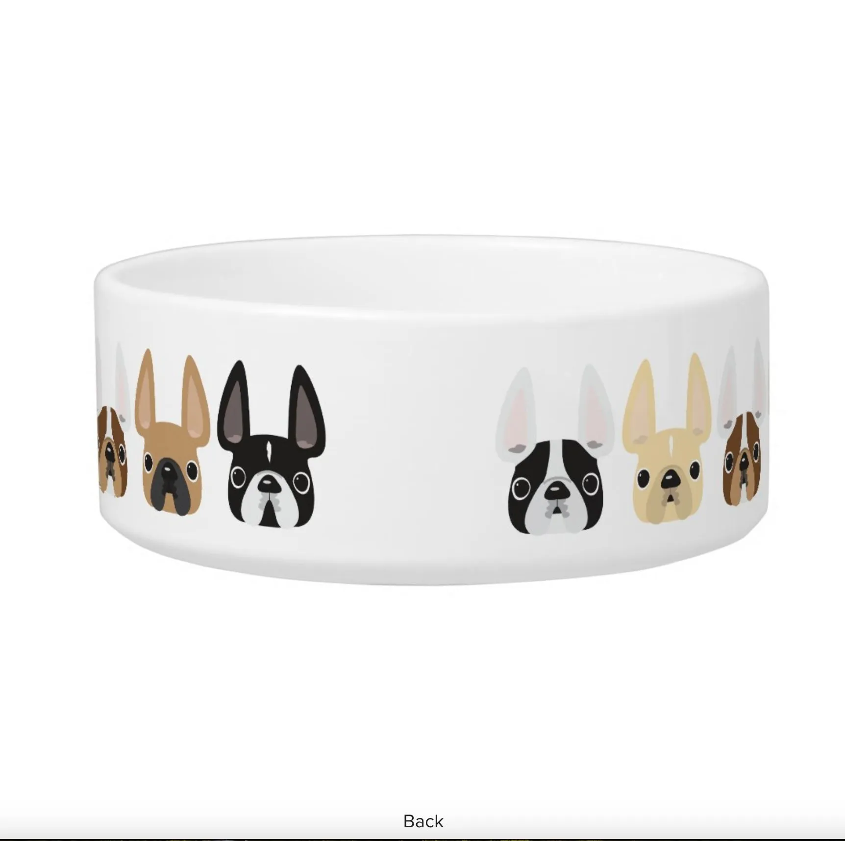 Frenchie & Friends Pet Bowl