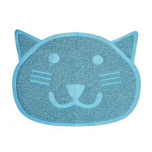 Fresh Step Litter Trapper Keeper Cat-Shaped Litter Trapping Mat, Kitty Litter Mat Trapper for All Cats