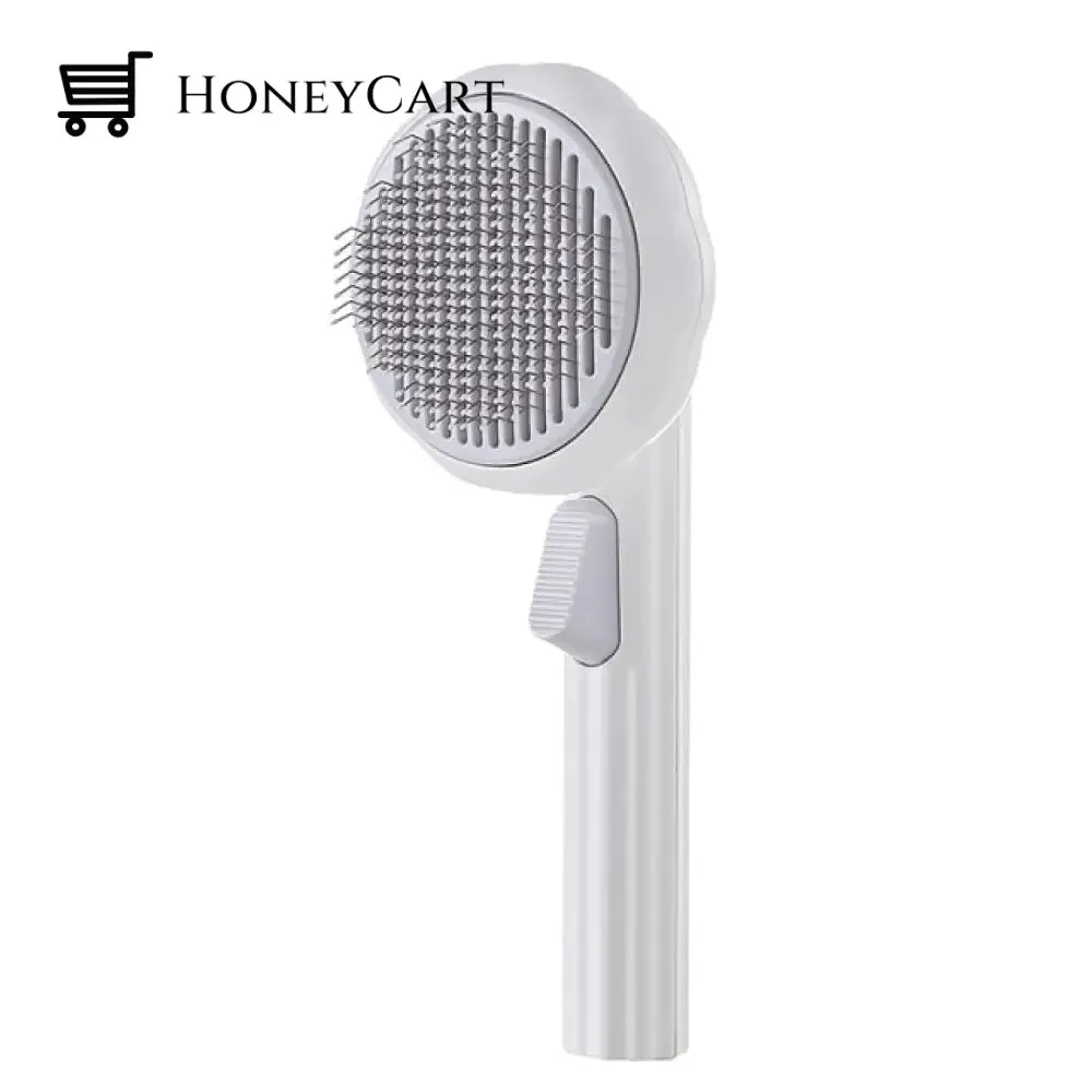 GroomyComb - Self Cleaning Slicker Cat Brush