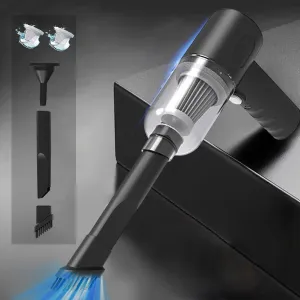 Handheld Car Vacuum Cleaner, Mini Protable 120W High Power Vacuum Cleaner, Rechargeable Keyboard Vacuum Cleaner Gifts with Multi-Nozzles for Car, Home, Office, Pet Hair Warehouse Clearance