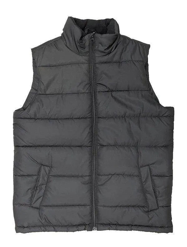 Mens Padded Winter Two Tone Vest Jackets