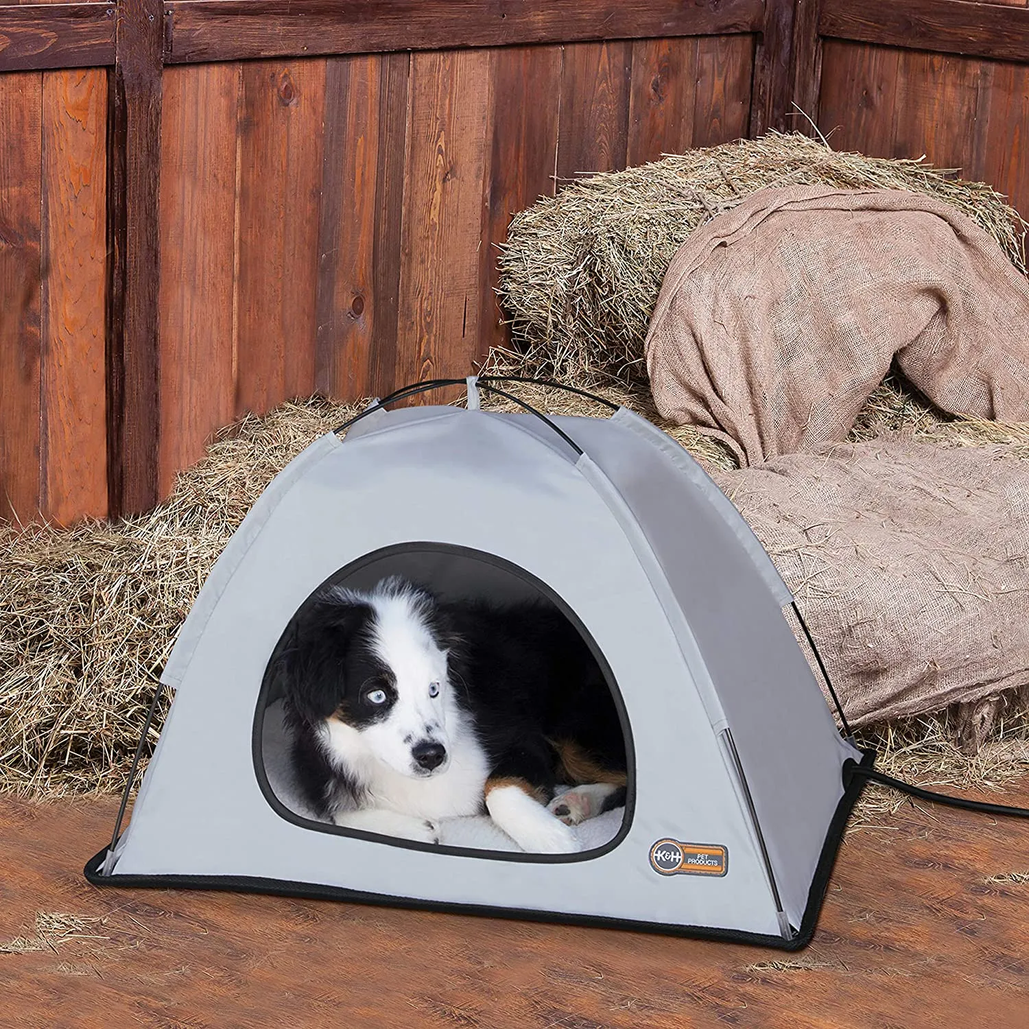 Outdoor Heated Pet Shelter - Pet Thermo Tent - K&H Pet Products