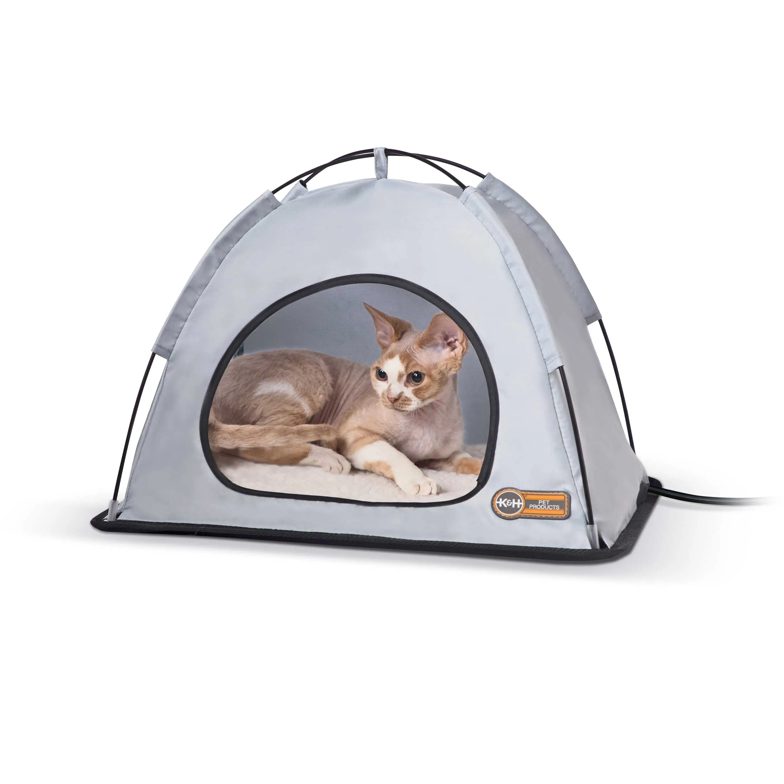 Outdoor Heated Pet Shelter - Pet Thermo Tent - K&H Pet Products