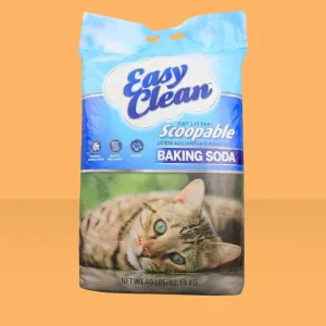 Pestell Easy Clean Clumping Litter with Baking Soda 40#
