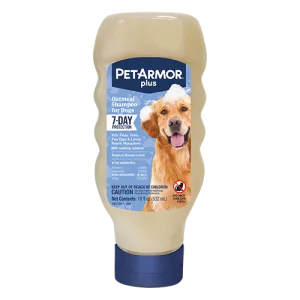 PetArmor® Plus Flea & Tick Shampoo with Oatmeal for Dogs