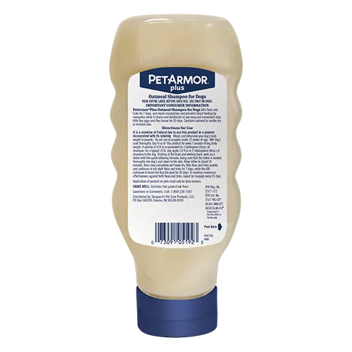 PetArmor® Plus Flea & Tick Shampoo with Oatmeal for Dogs