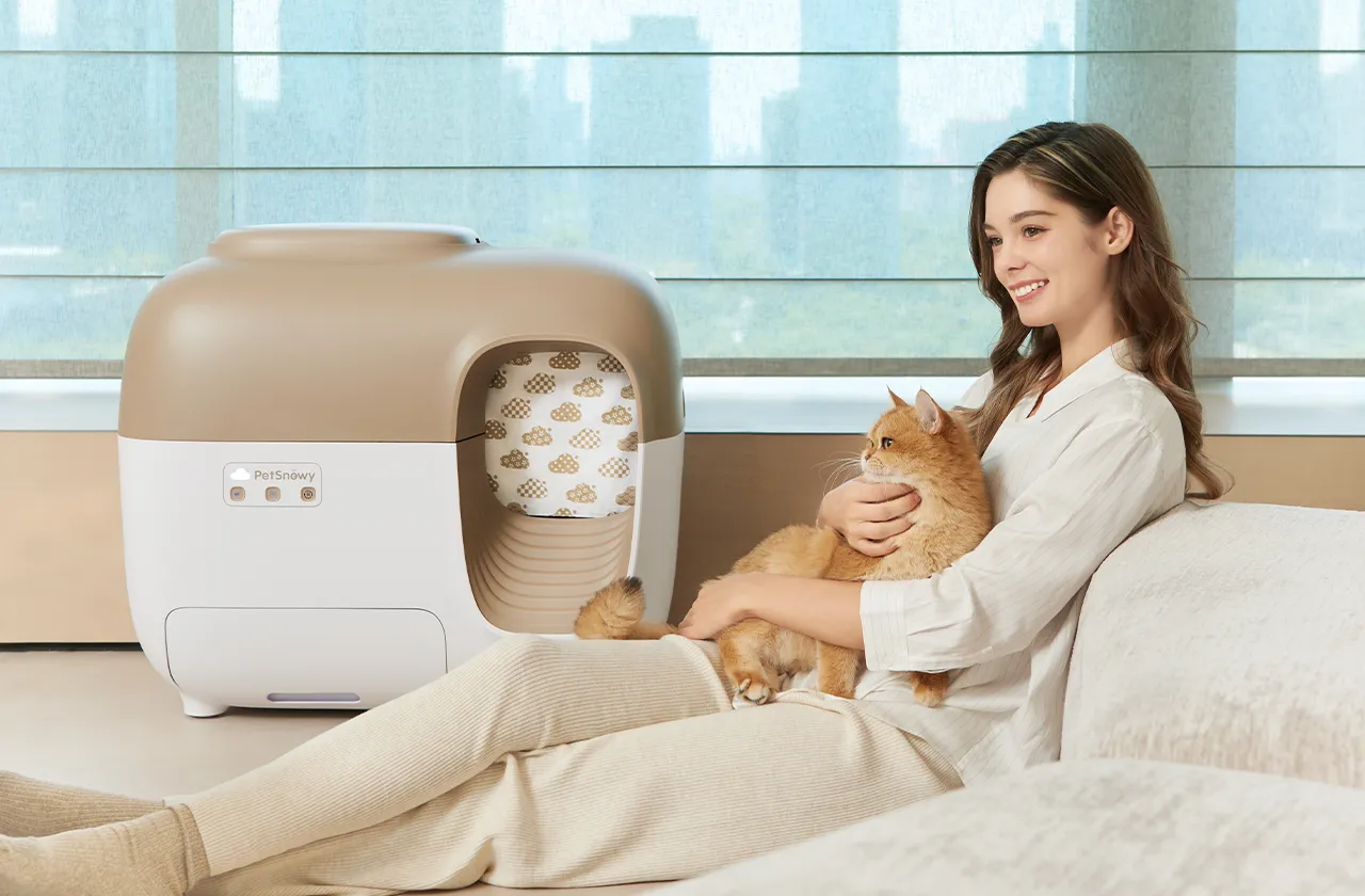 PetSnowy SNOW  Self-Cleaning Litter Box