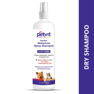 Petvit Oatmeal Waterless Shampoo for Dogs and Cats