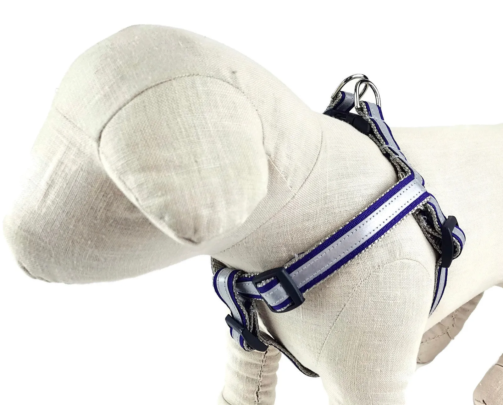 Purple Reflective - 3M - Dog Harness - 415