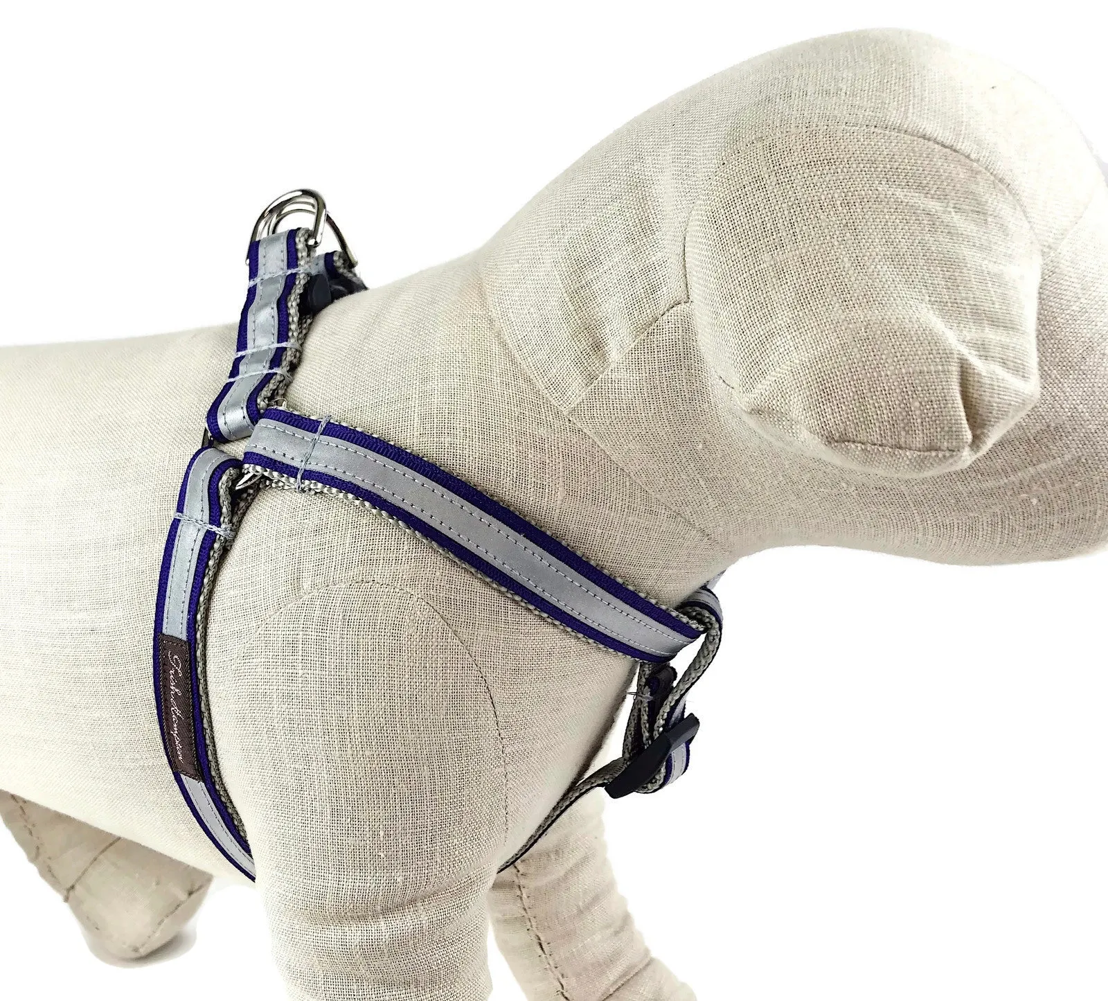 Purple Reflective - 3M - Dog Harness - 415