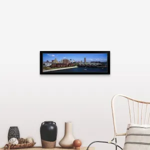 "Buffalo NY" Black Framed Print