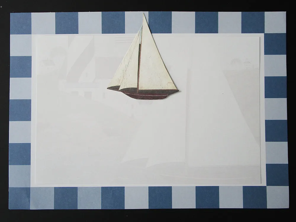 Sail Boat Invite -(clearance)