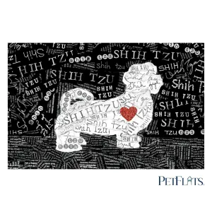 Shih tzu PetFlat - Premium Vinyl Mat
