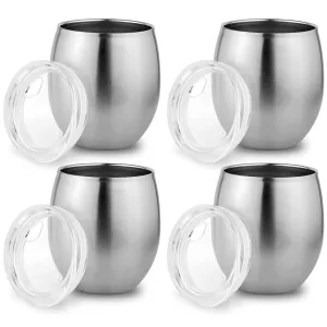Stainless Steel Small Tumbler with Lid