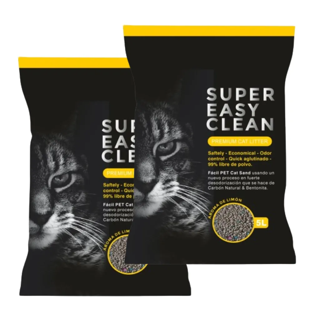 Super Easy Clean Lemon Scented Cat Litter