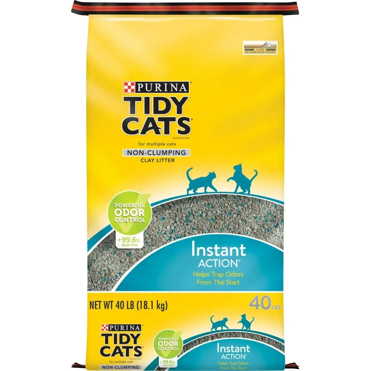 Tidy Cats Non Clumping Instant Action Immediate Odor Control Cat Litter
