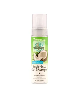 Tropiclean Dander Reducing Waterless Cat Shampoo