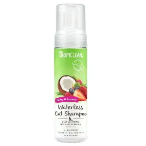 TropiClean Deep Cleaning Waterless Cat Shampoo