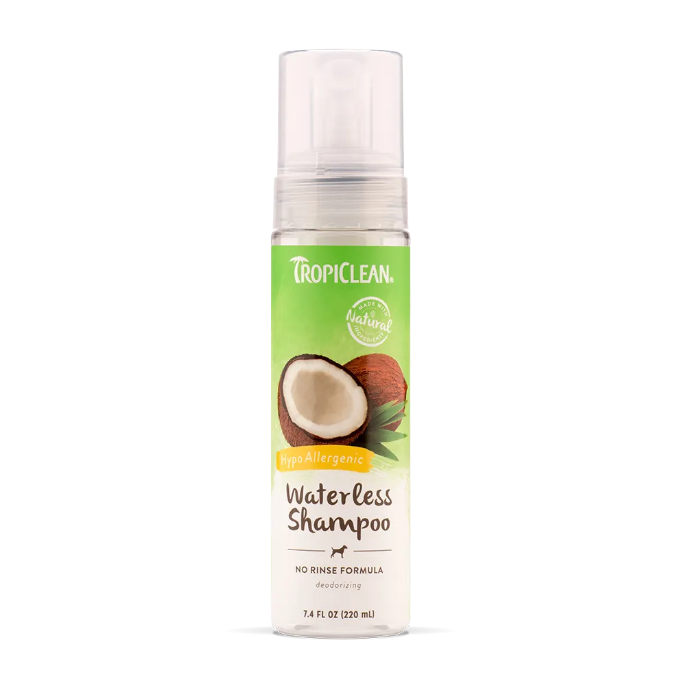 Tropiclean Waterless Shampoo Hypo Allergenic 7.4oz