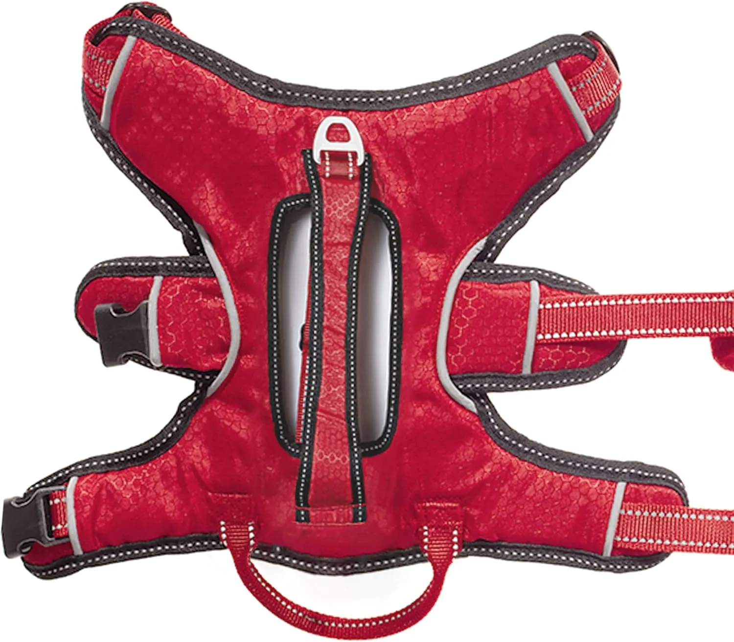 Tuff Pupper Escape Proof No Escape Dog Harness | 5 Point Adjustable Fit Harness for Dogs | Padded Dogs Harnesses | Handle Dog Lift Harnesses