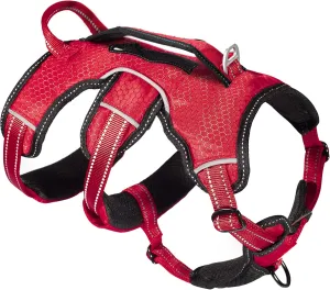 Tuff Pupper Escape Proof No Escape Dog Harness | 5 Point Adjustable Fit Harness for Dogs | Padded Dogs Harnesses | Handle Dog Lift Harnesses