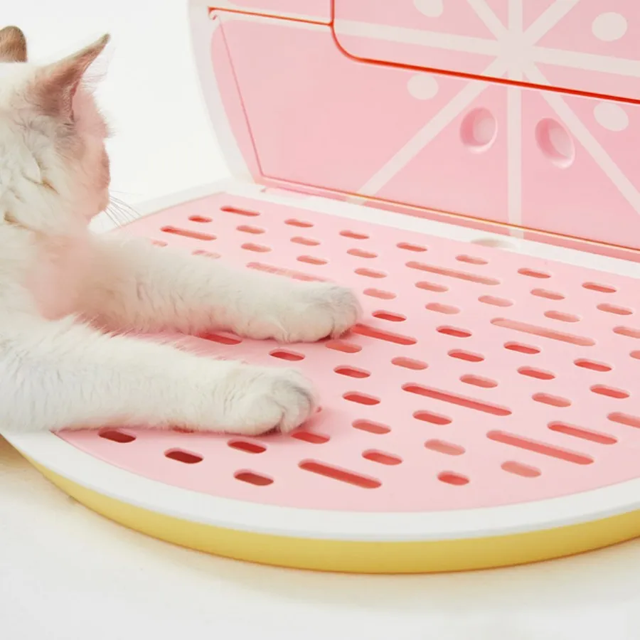 Vetreska Fruity Cat Litter Box Grapefruit