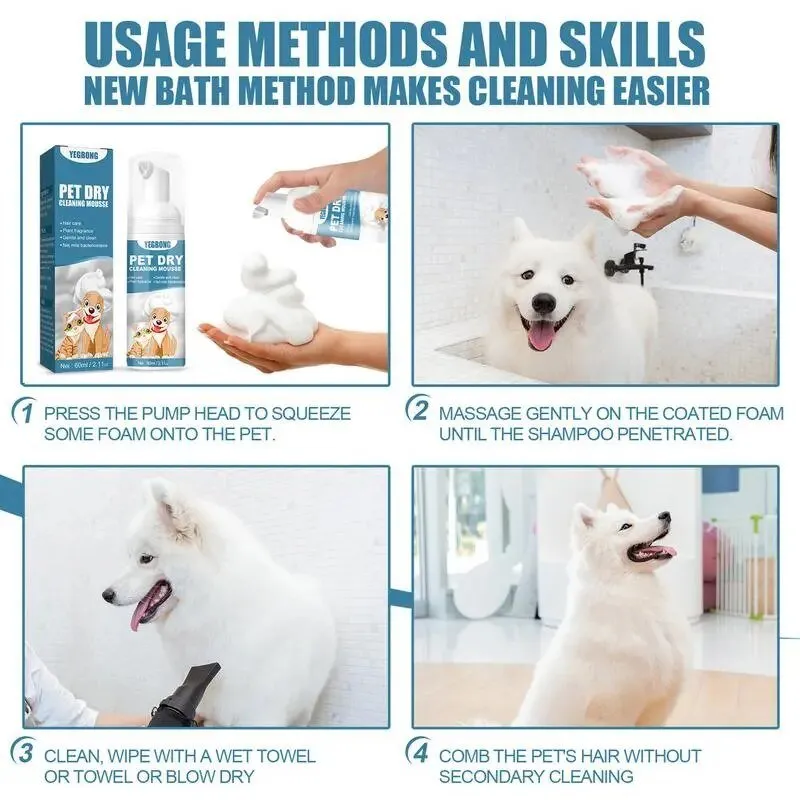 Waterless Pet Shampoo